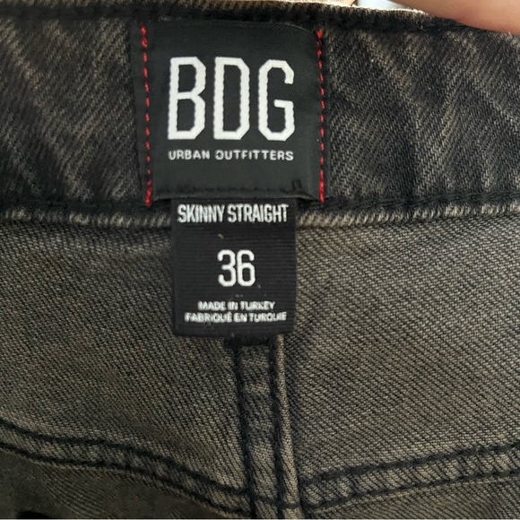 NWOT BDG skinny straight black jeans size 36 - Picture 2 of 5